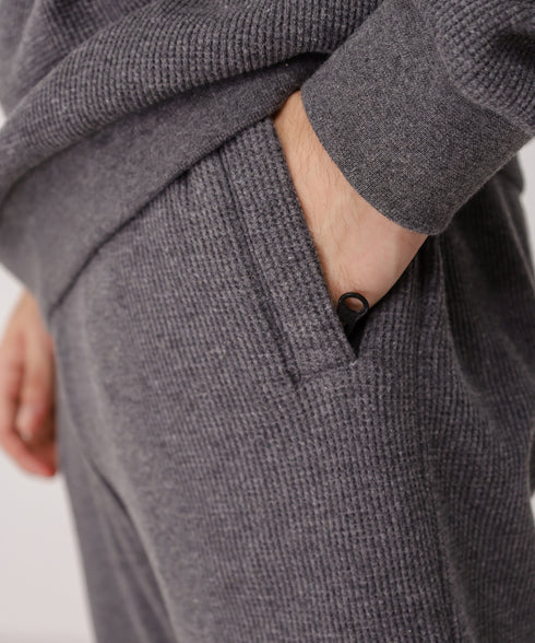 Men's Basic Waffle Knit Set